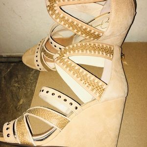 Jessica Simpson wedges